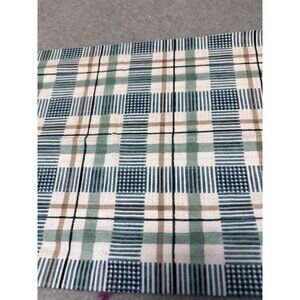 Plaid Cotton Fat Quarter Fabric 18x22" for Quilting & Crafting Projects